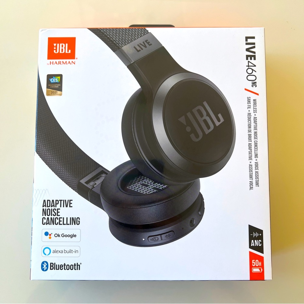 🎧 NEW Samsung JBL Live 460NC Headphones (Never Used)